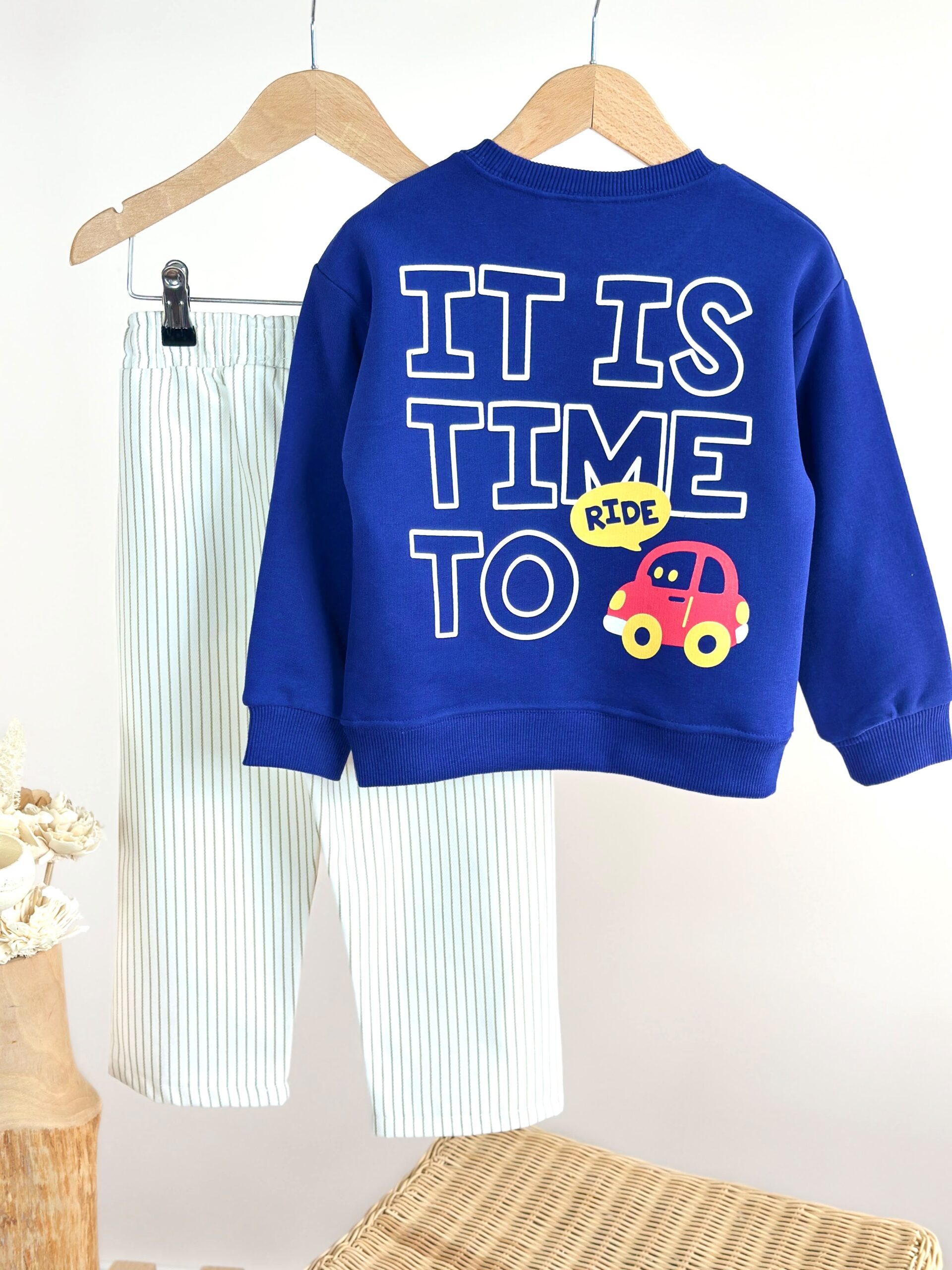 Lets Go Trip Kot Pantolonlu Takım - Görsel 5